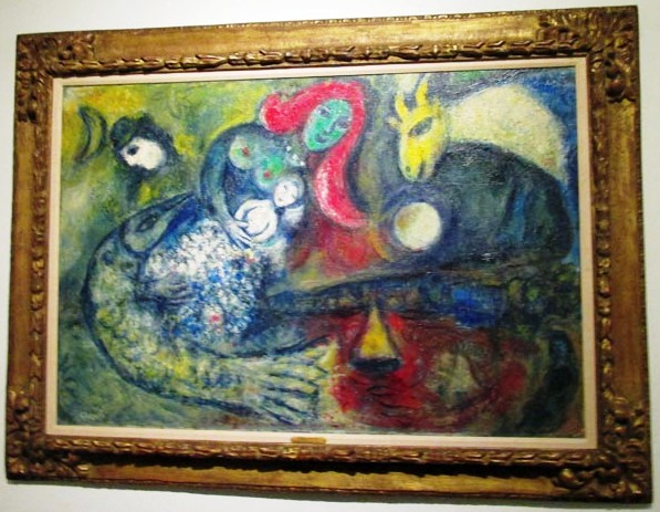 Шагал "Женщина-рыба"